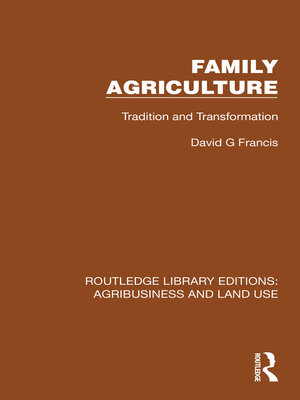 cover image of Family Agriculture